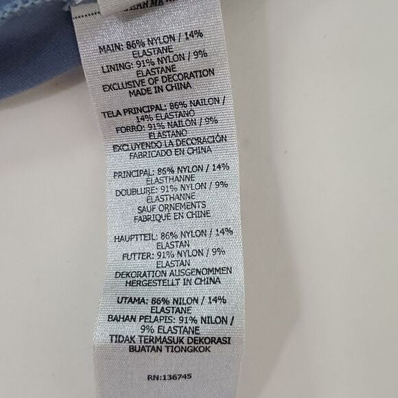 Lorna Jane Woven Front Active Tank Top Periwinkle Size XS - Picture 9 of 12